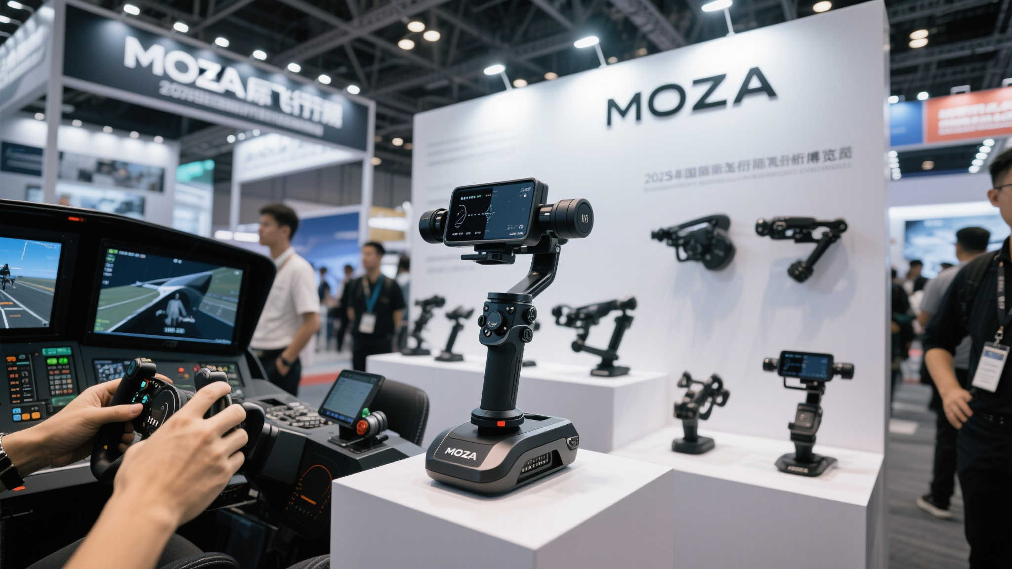2025飞行模拟博览会：MOZA全新系列震撼登场